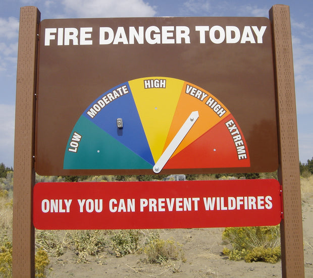 Arrow Lock Replacement for Fire Danger Signs