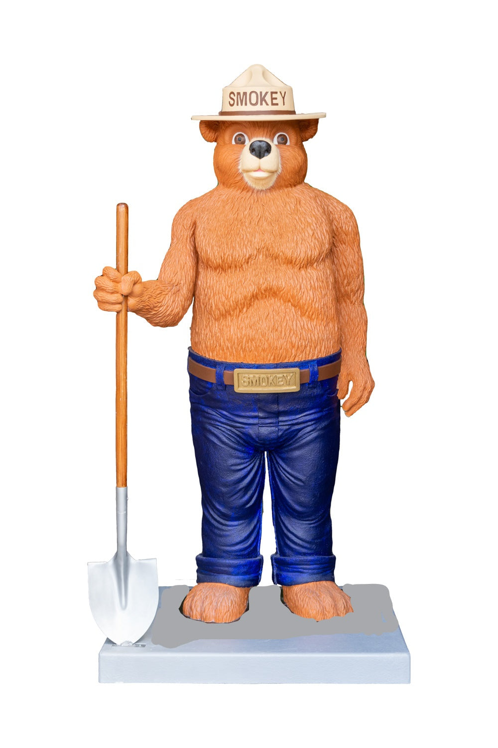 Smokey Bear Life Size Hand Painted, Numbered, Premium Statue